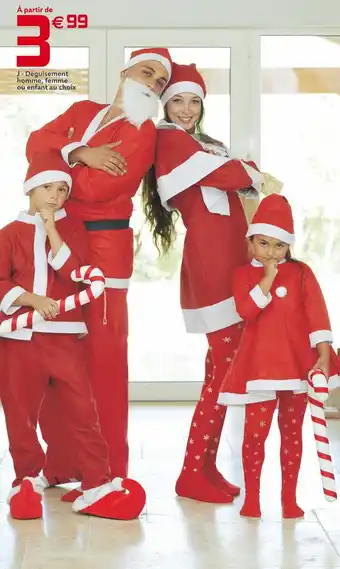 Gifi Déguisement père-noël adulte offre