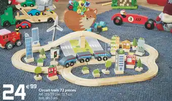 Circuit train 72 pièces