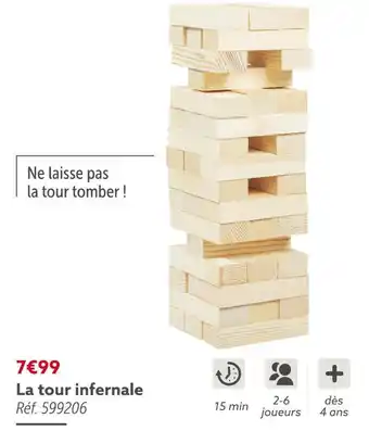 Gifi La tour infernale offre