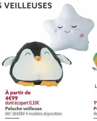 Gifi Peluche veilleuse offre