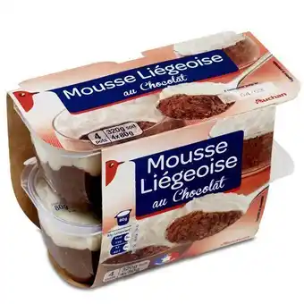 Auchan Mousse liégeoise auchan offre