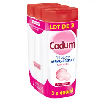 Auchan Gel douche cadum offre