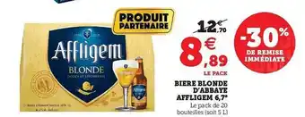 Bière Blonde D'abbaye Affligem 6,7°