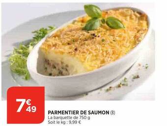 Bi1 Parmentier de saumon offre