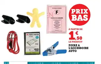 Super U Foire A L'Accessoire Auto offre