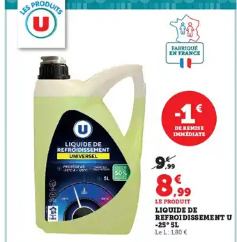 Liquide de Refroidissement U -25 5L