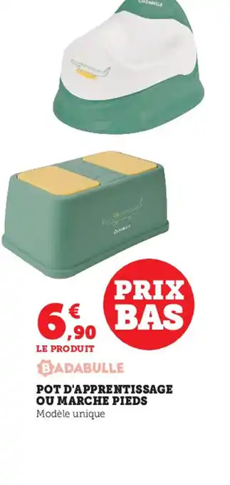 Super U Pot D'Apprentissage ou Marche Pieds offre