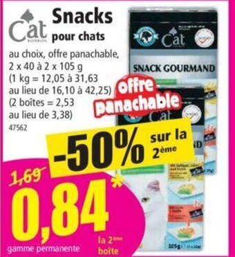 Norma Snacks Pour Chats offre