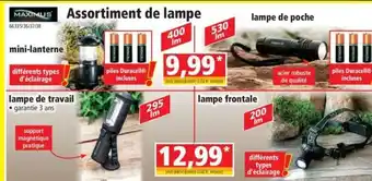 Norma Assortiment de Lampe offre