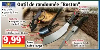 Norma Outil de Randonnée Boston offre
