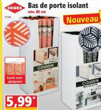 Norma Bas de Porte Isolant offre