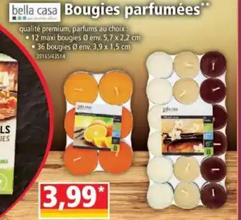 Norma Bougies Parfumées offre