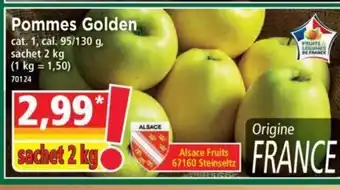 Norma Pommes Golden offre