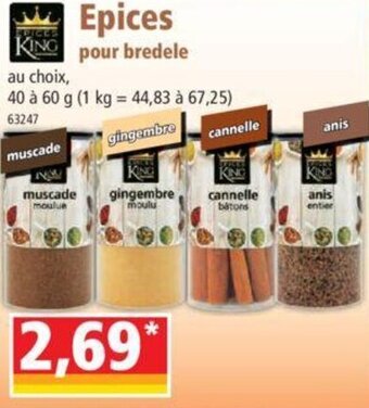 Norma Epices Pour Bredele offre