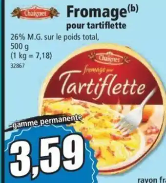 Norma Fromage Pour Tartiflette offre