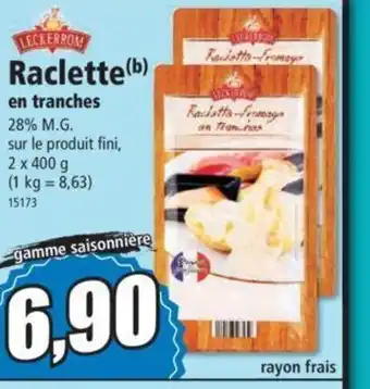 Norma Raclette en Tranches offre