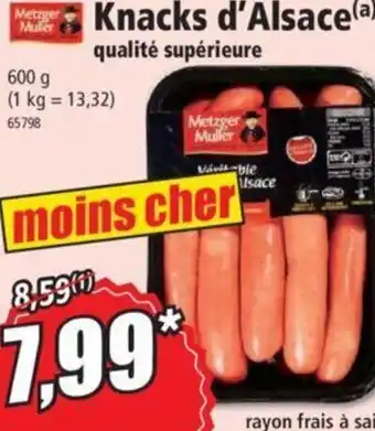 Norma Knacks d'Alsace offre