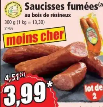 Norma Saucisses Fumées offre