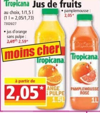 Norma Jus de Fruits offre