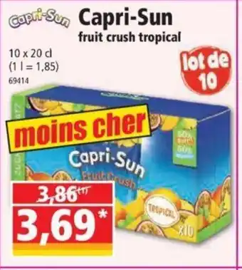 Norma Capri-Sun Fruit Crush Tropical offre