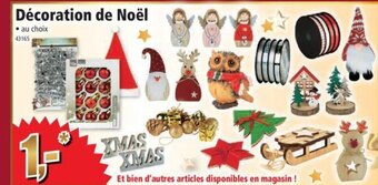Norma Décoration de Noël offre