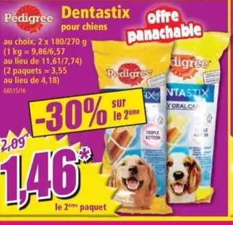 Norma Dentastix Pour Chiens offre