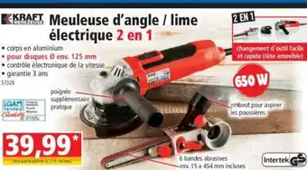 Norma Meuleuse D'Angle/ Lime Électrique 2 en 1 offre