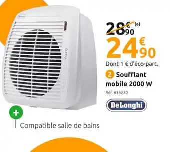 Soufflant Mobile 2000w