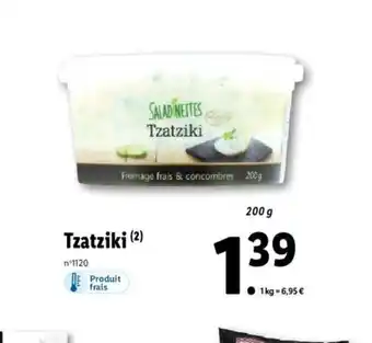 Lidl Tzatziki offre