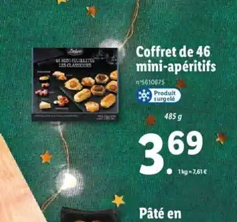 Lidl Coffret de 46 Mini-Aperitifs offre