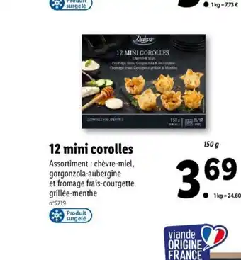 Lidl 12 Mini Corolles offre