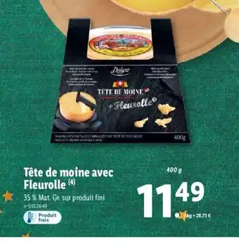 Lidl Tete de Moins Avec Fleurolle offre