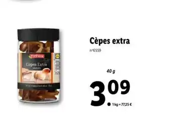Lidl Cepes Extra offre