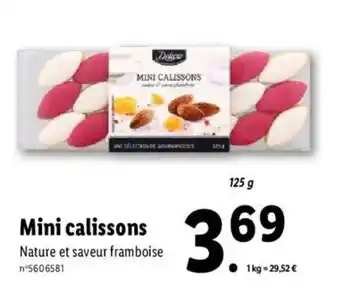 Lidl Mini Calissons offre