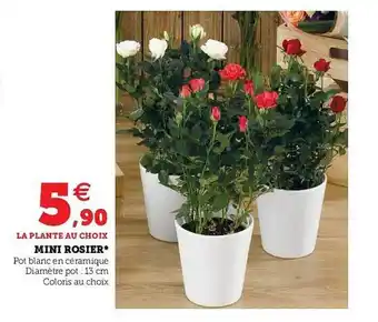 Hyper U Mini Rosier offre