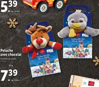 Lidl Peluche Avec Chocolat offre