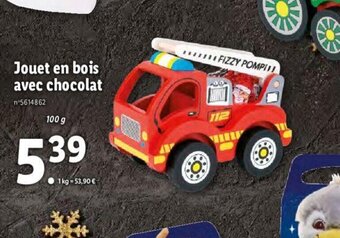 Lidl Jouet En Bois Avec Chocolat offre
