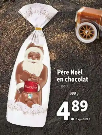 Lidl Pere Noel En chocolat offre