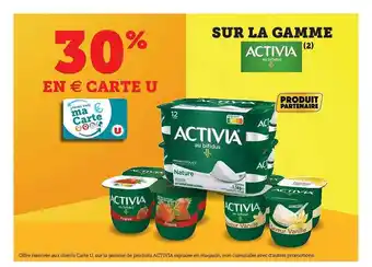 Hyper U La Gamme Activia offre
