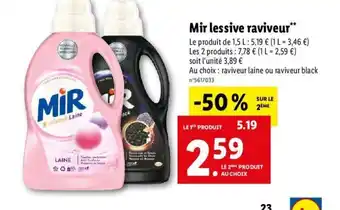 Mir Lessive Raviveur