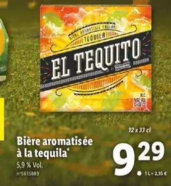 Lidl Bière aromatisée à La Tequila offre