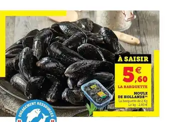 Super U Moule De Hollande offre