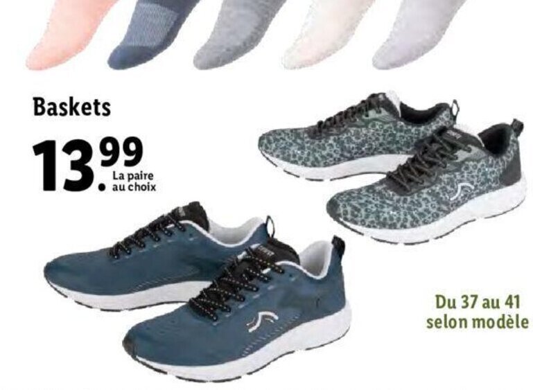 Promo Baskets chez Lidl