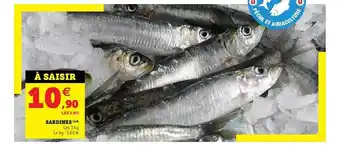 Super U Sardines offre