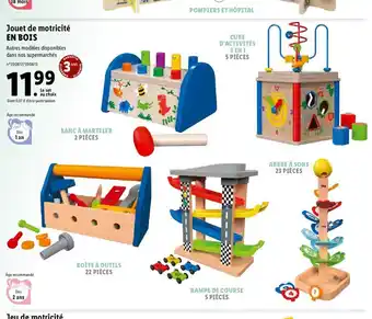 Lidl Jouet de Motricité En Bois offre