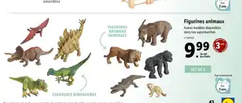 Lidl Figurines Animaux offre