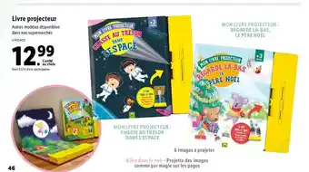Lidl Livre Projecteur offre