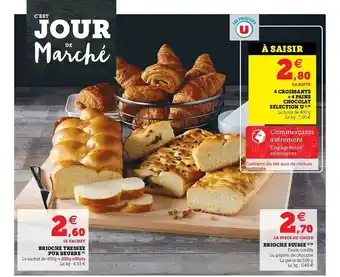U Express Brioche Tressée Pur Beurre, Brioche Suisse offre