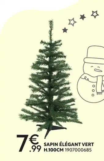 Maxi Bazar Sapin élégant Vert offre