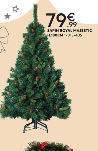 Maxi Bazar Sapin Royal Majestic offre